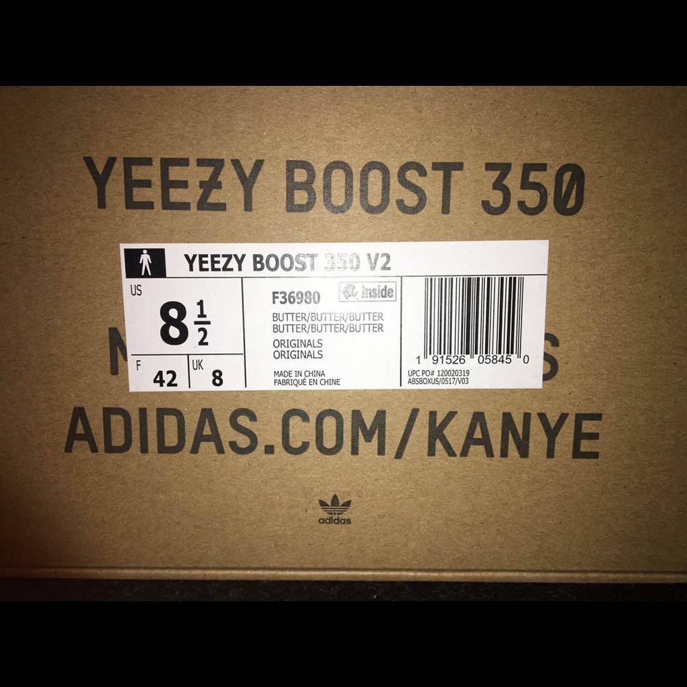 Adidas yeezy butter 350 v2